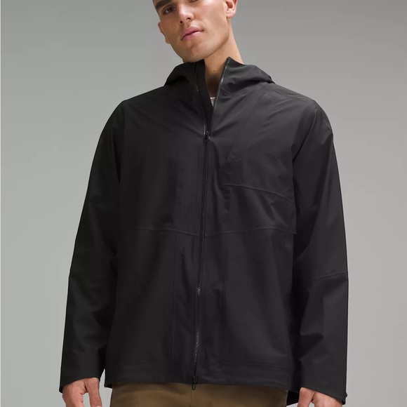 lululemon athletica Other - Lululemon - Waterproof Full-Zip Rain Jacket - Black